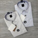 Logoff linen Checks  Shirt