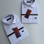 s square cotton linen shirt
