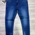 black letter ankle fit jeans pant