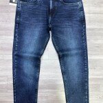 black letter ankle fit jeans pant