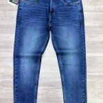 black letter ankle fit jeans pant