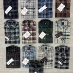 logoff cotton oxford checks shirt