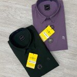 logoff oxford lycra shirt