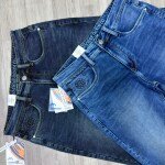 Wood machine Ankle Fit Jeans