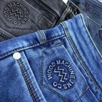 Wood machine Ankle Fit Jeans
