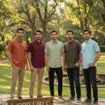 WORD WALE HALF SLEEVE COTTON LINEN SHIRT