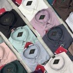 Black letter imported satin shirts
