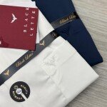 Black letter imported satin shirts