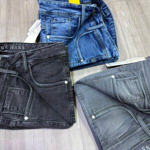 wood machine big size jeans pant