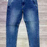 Wood machine Ankle Fit Jeans