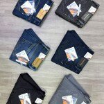 Wood machine Ankle Fit Jeans pant
