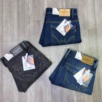 Wood machine Ankle Fit Jeans pant