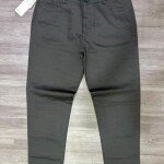 wood machine big size cotton pant