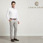 chain craft cotton pant