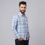 logoff cotton oxford checks shirt
