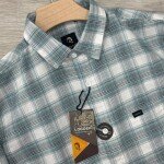 logoff cotton oxford checks shirt