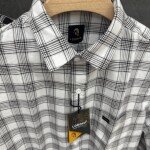 logoff cotton oxford checks shirt