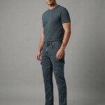 duster blue cargo jeans pant