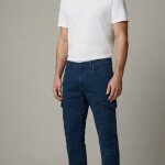duster blue cargo jeans pant