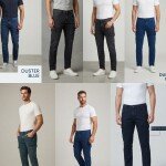duster blue cargo jeans pant