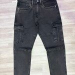 duster blue cargo jeans pant