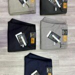black letter ankle fit cotton pant