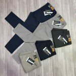 black letter ankle fit cotton pant