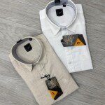 logoff premium linen shirt