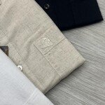 logoff premium linen shirt
