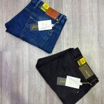 carbon plus big size twill lycra jeans pant