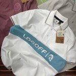 logoff polo neck t shirt