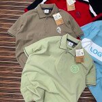 logoff polo neck t shirt