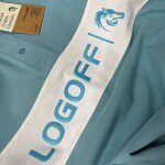 logoff polo neck t shirt