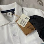 logoff polo neck t shirt