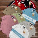 logoff polo neck t shirt