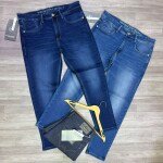 Wood machine Ankle Fit Jeans pant