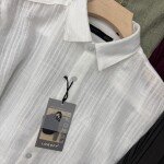 logoff imported self stripes shirt