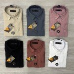 logoff linen plain shirt