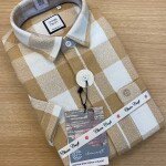 chain craft half sleeve brush checks shirt