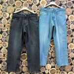 carbon plus twill baggy jeans pant