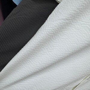 logoff imported popcorn fabric shirt