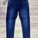 Wood machine Ankle Fit Jeans