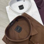 logoff imported self stripes shirt