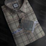 chain craft cotton oxford checks shirt