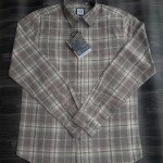 chain craft cotton oxford checks shirt