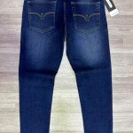 black letter ankle fit jeans pant