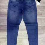 black letter ankle fit jeans pant