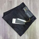 black letter ankle fit jeans pant