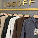 logoff imported lycra shirt