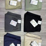 black letter cargo cotton pant
